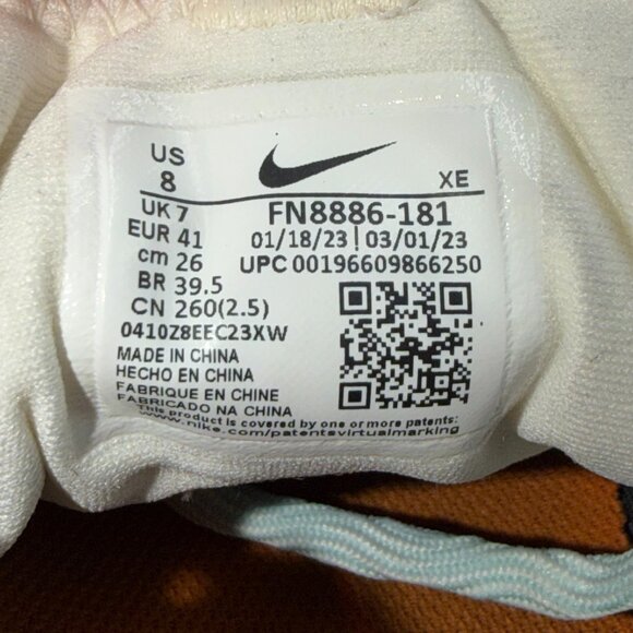 Nike Women's React Pegasus Trail 4 GTX 'Have a Nice Day' Gore-Tex Shoes Size 8 - Picture 10 of 14